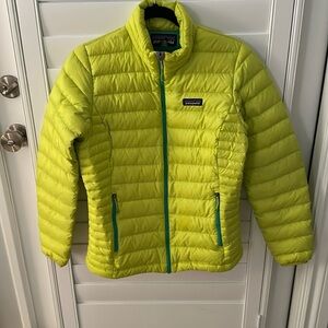 Patagonia quilted puffer jacket